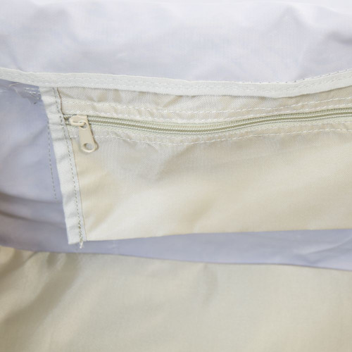 Interior zippered pocket for small items.