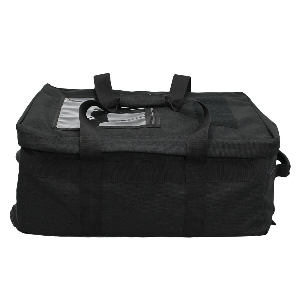 Mini Buffalo Rolling Duffel in Black, footlocker profile.