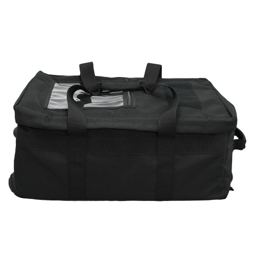 Mini Buffalo Rolling Duffel in Black, footlocker profile.