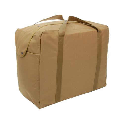 Jumbo Flyer's Kit Bag in coyote brown with top handles.