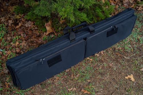 Black Single Rifle Case shown outdoors.